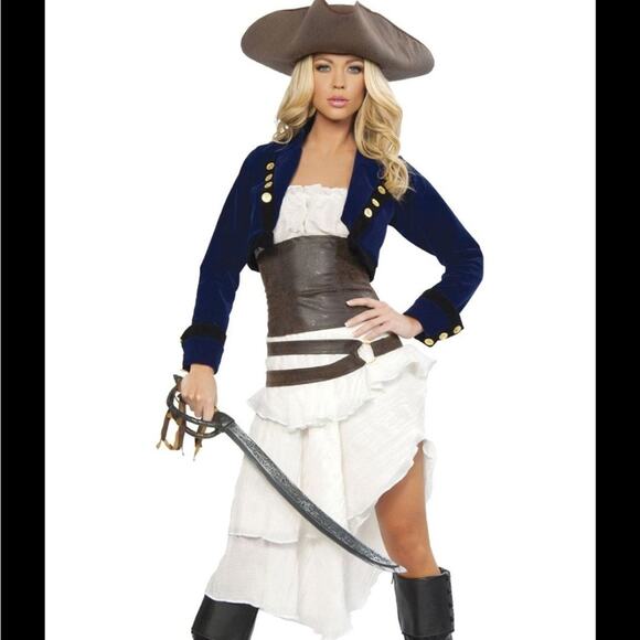 deluxe Pirate cosplay costume accessory kit - Picture 1 of 9